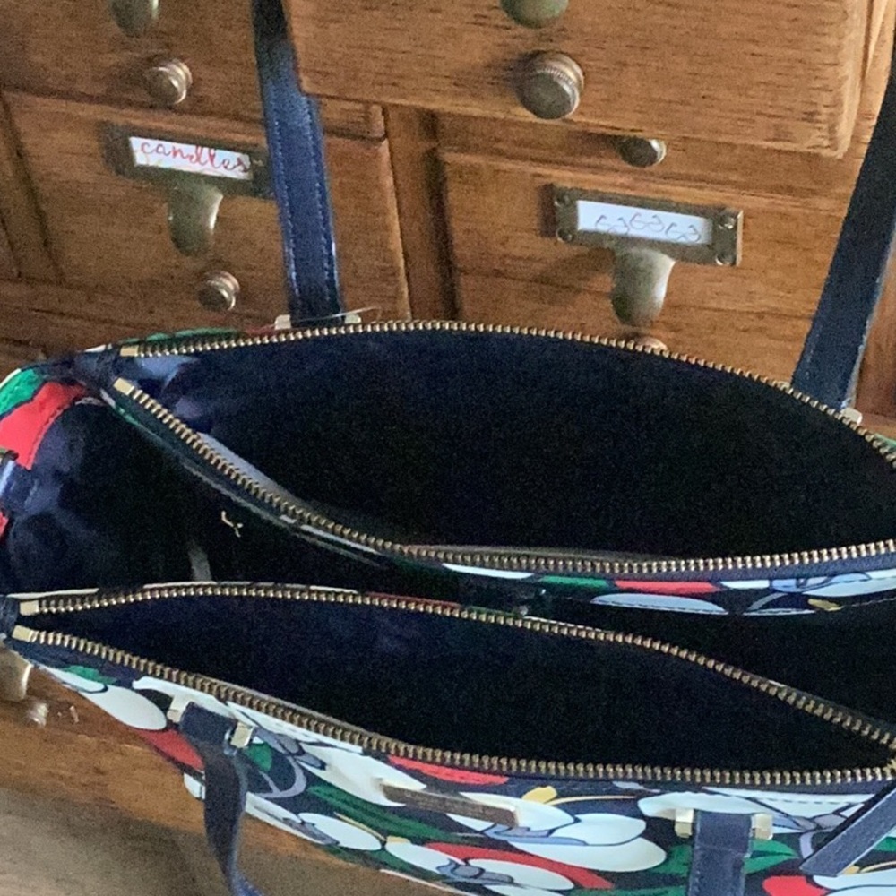 Kate Spade Dawn Breezy Floral Medium Satchel - Picture 7 of 9